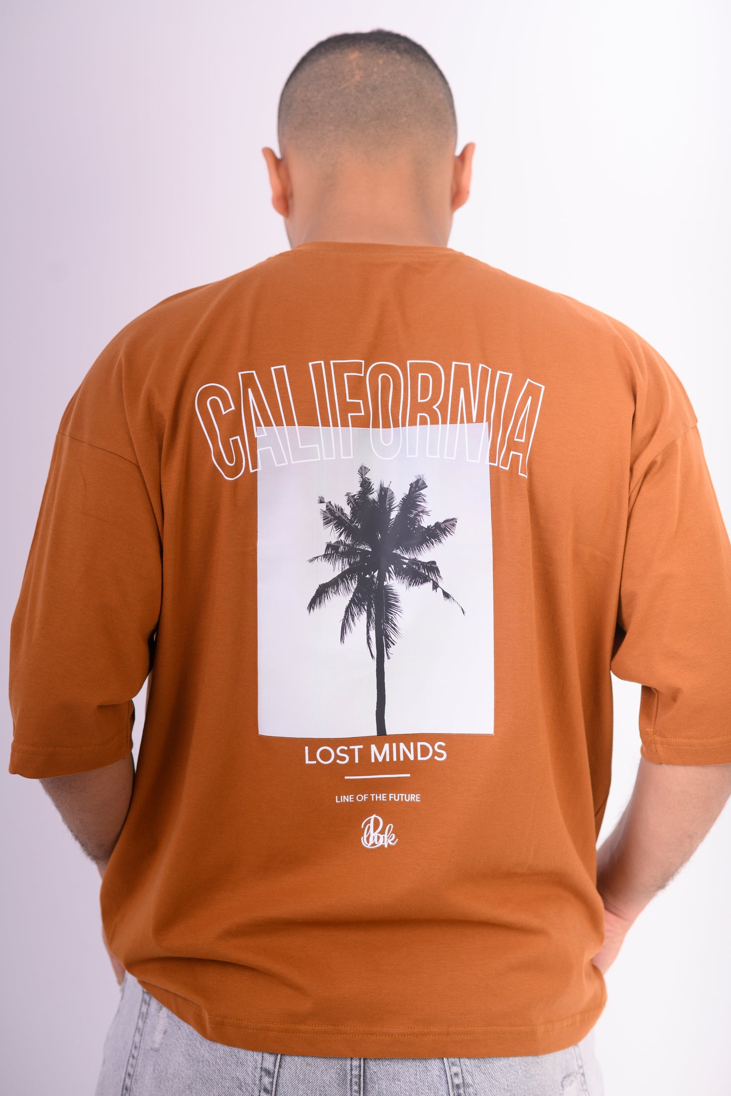 Oversized California T-shirt In Havan