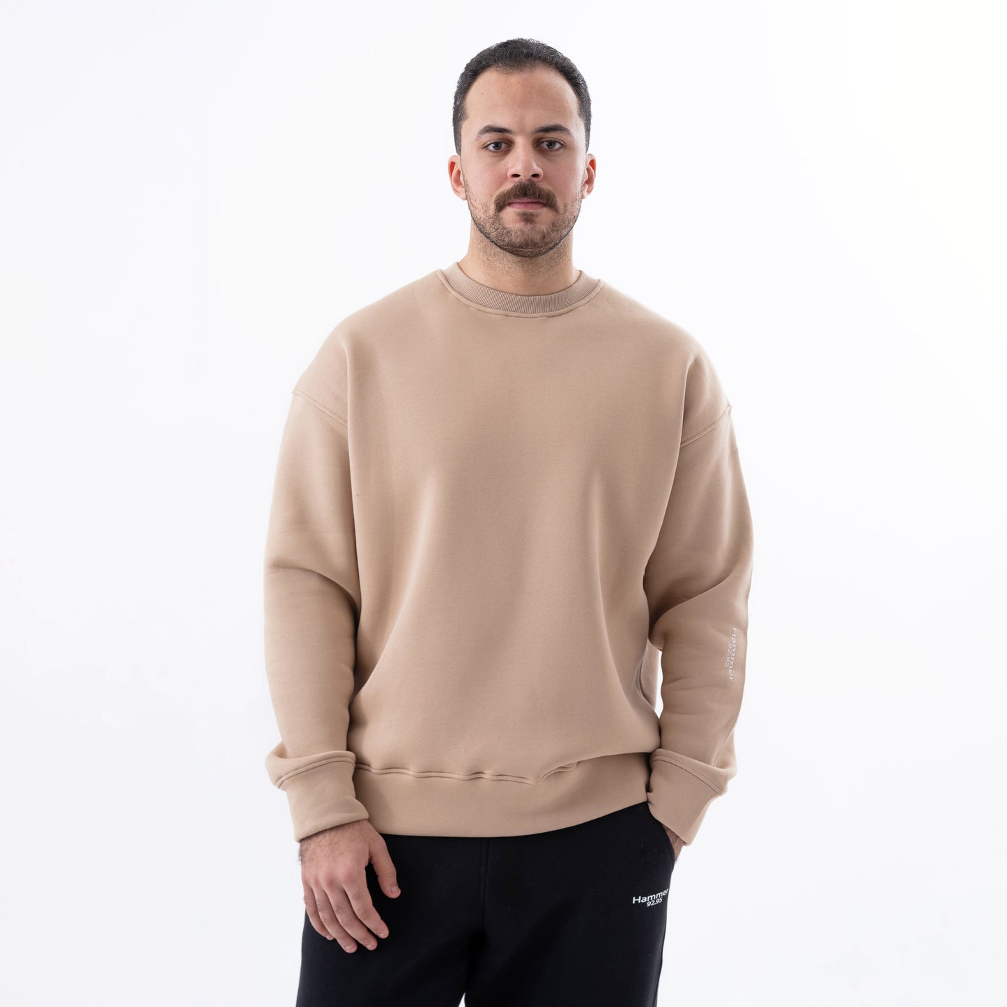 BASIC CREW NECK SWEATSHIRT