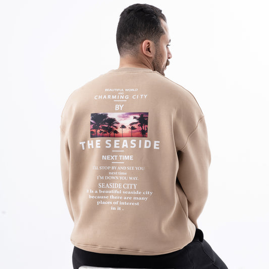 THE SEA SIDE CREW NECK SWEATSHIRT