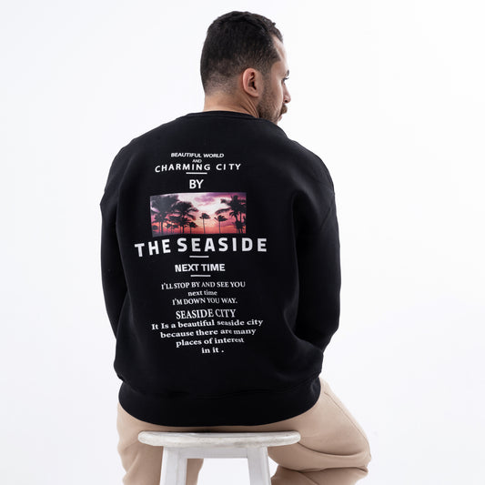 THE SEA SIDE CREW NECK SWEATSHIRT