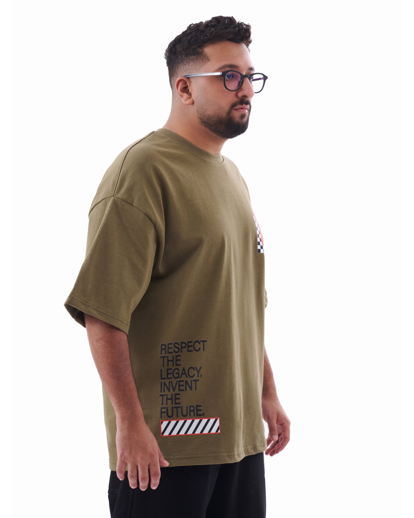 OVERSIZED WARNING T-SHIRT