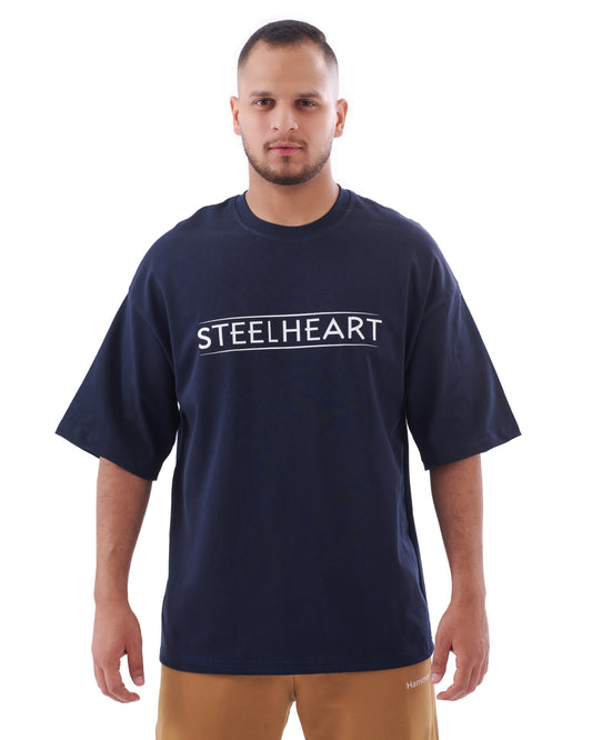 OVERSIZED STEEL HEART T-SHIRT