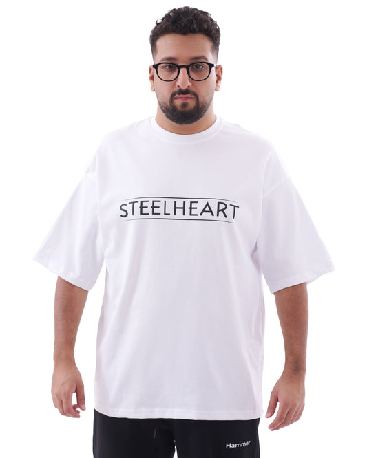 OVERSIZED STEEL HEART T-SHIRT